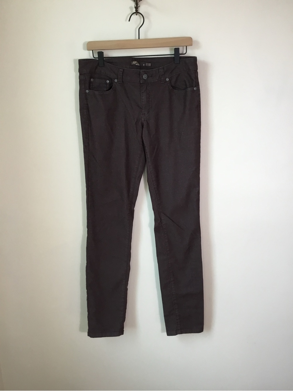 Prana Brown Kayla Organic Cotton Four Way Stretch Jeans